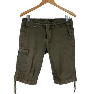 Prana Emma Knicker Shorts Long Outdoors Hiking Cargo Green
